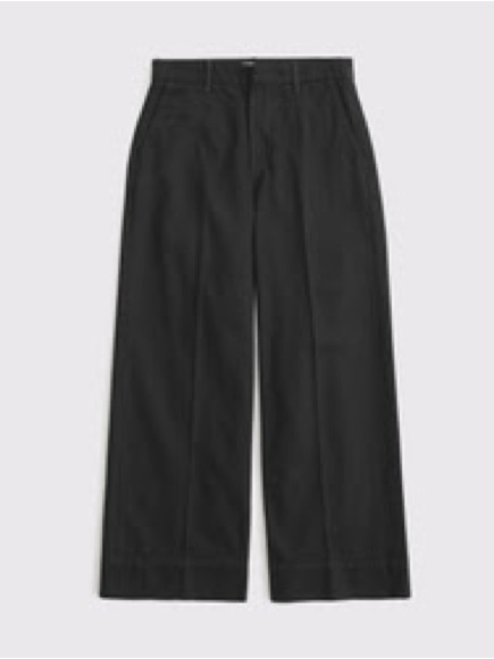 Abercrombie & Fitch Women's
Curve Love High Rise Wide Leg Trouser Jean Black